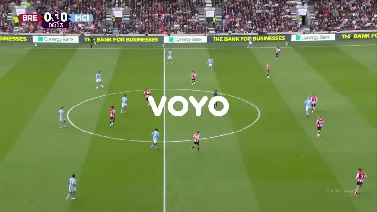 Haaland deschide scorul în min. 9! Brentford - Manchester City 0-1 (05.10.2025)